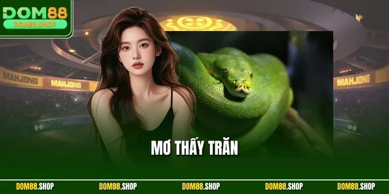 Mơ thấy trăn
